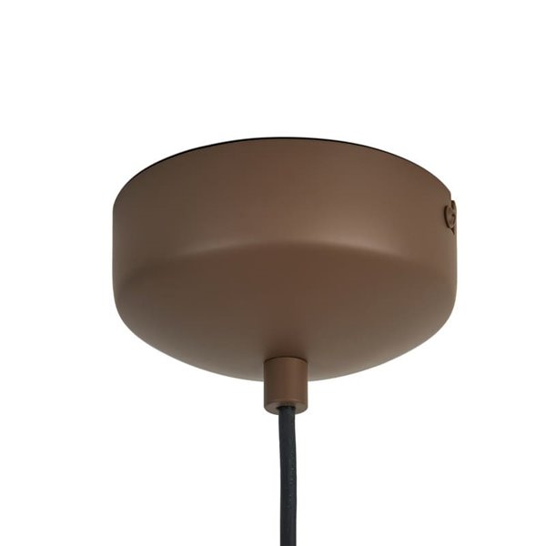Lámpara colgante LED acústico 20W ACUSTIC café, panel absorbente, 3000K 2250Lm, dimmable TRIAC