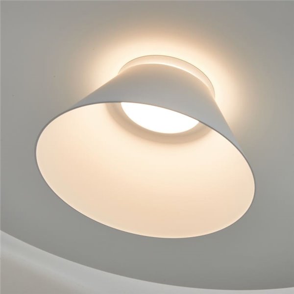 Colgante LED de doble disco ESTRELLA blanco 12W 3000K 900Lm TRIAC Ø50cm