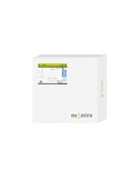 Lámpara colgante LED FLATS mediana 2 aros blanca 70W 3000K 8800Lm TRIAC Ø58,7 y Ø39,5cm
