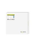Lámpara colgante LED FLATS grande 3 aros blanca 122W 3000K 15250Lm TRIAC Ø77,8 · Ø58,7 · Ø39,5cm