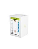 Lámpara colgante LED BETTY oro 7W 3000K 840Lm con alabastro, altura regulable