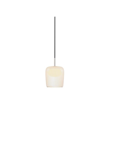 Colgante de techo cilíndrica DUBAI blanco Ø16cm para sistema MODULAR LIGHTS 220V, 1 luz GX53 (no incl.) 
