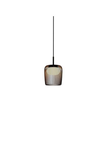 Colgante de techo cilíndrica DUBAI negro Ø16cm para sistema MODULAR LIGHTS 220V, 1 luz GX53 (no incl.) 