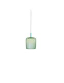 Colgante de techo cilíndrica DUBAI verde Ø16cm para sistema MODULAR LIGHTS 220V, 1 luz GX53 (no incl.)