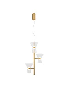 Lámpara de techo LED decorativa vertical con 3 luces NEW YORK, 3000K 18W 1400Lm