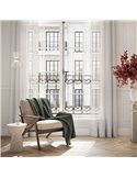Lámpara colgante LED NEW YORK, 3000K 6W 960Lm, oro con tulipas transparentes