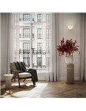 Aplique LED de pared NEW YORK, SIMPLE, oro con tulipa transparente 5W 740Lm, 3000K 