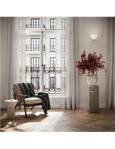 Aplique LED de pared NEW YORK, SIMPLE, oro con tulipa transparente 5W 740Lm, 3000K  2