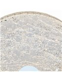 Plafonnier LED rond à intensité variable FROZEN Ø39cm, 45W 5220Lm, CTT 2700K-5000K, blanc avec télécommande