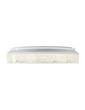 Plafonnier LED rond à intensité variable FROZEN Ø48cm, 45W 5220Lm, CTT 2700K-5000K, blanc avec télécommande