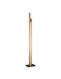 Lámpara de pie LED de salón moderno 200cm MANHATTAN latón, regulable, 48W, 5900Lm, 3000K