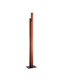 Lámpara de salón LED moderno 200cm MANHATTAN oro rosa, regulable, 48W, 5900Lm, 3000K