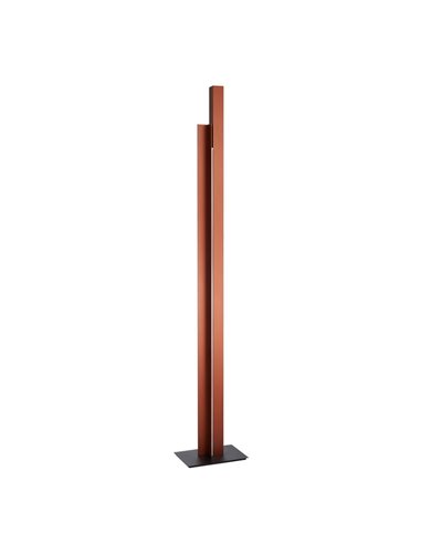 Lámpara de salón LED moderno 200cm MANHATTAN oro rosa, regulable, 48W, 5900Lm, 3000K