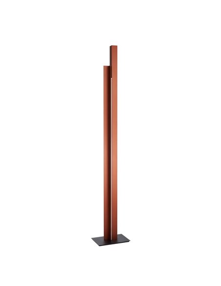 Lámpara de salón LED moderno 200cm MANHATTAN oro rosa, regulable, 48W, 5900Lm, 3000K