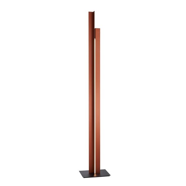 Lámpara de salón LED moderno 200cm MANHATTAN oro rosa, regulable, 48W, 5900Lm, 3000K
