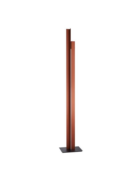 Lámpara de salón LED moderno 200cm MANHATTAN oro rosa, regulable, 48W, 5900Lm, 3000K
