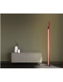 Lámpara de salón LED moderno 200cm MANHATTAN oro rosa, regulable, 48W, 5900Lm, 3000K