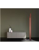 Lámpara de salón LED moderno 200cm MANHATTAN oro rosa, regulable, 48W, 5900Lm, 3000K
