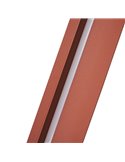 Lámpara de salón LED moderno 200cm MANHATTAN oro rosa, regulable, 48W, 5900Lm, 3000K