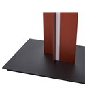 Lámpara de salón LED moderno 200cm MANHATTAN oro rosa, regulable, 48W, 5900Lm, 3000K