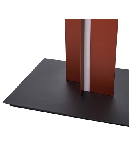 Lámpara de salón LED moderno 200cm MANHATTAN oro rosa, regulable, 48W, 5900Lm, 3000K