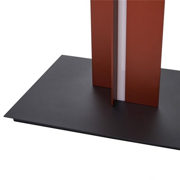 Lampe de salon LED moderne 200 cm MANHATTAN or rose, dimmable, 48 W, 5900 lm, 3000 K