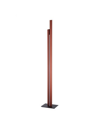 Lámpara de salón LED moderno 200cm MANHATTAN oro rosa, regulable, 48W, 5900Lm, 3000K
