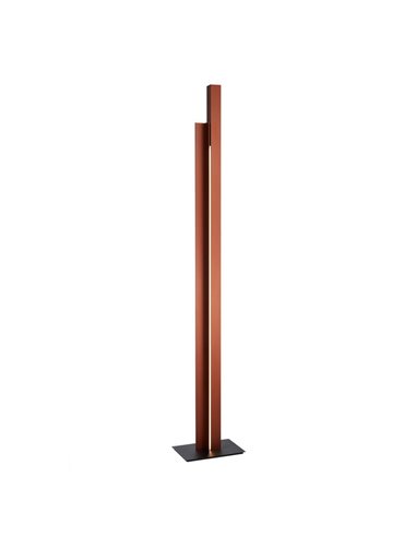Lámpara de salón LED moderno 200cm MANHATTAN oro rosa, regulable, 48W, 5900Lm, 3000K