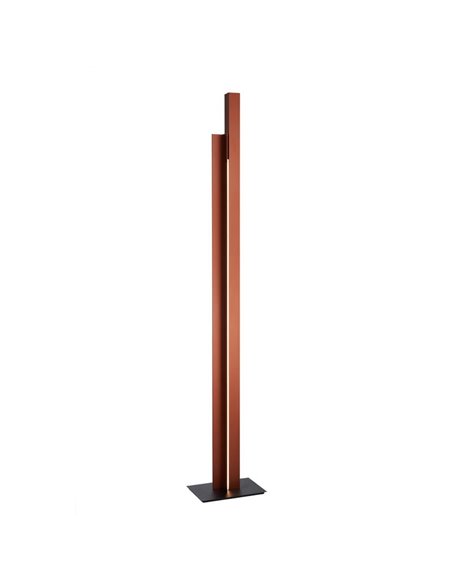 Lámpara de salón LED moderno 200cm MANHATTAN oro rosa, regulable, 48W, 5900Lm, 3000K