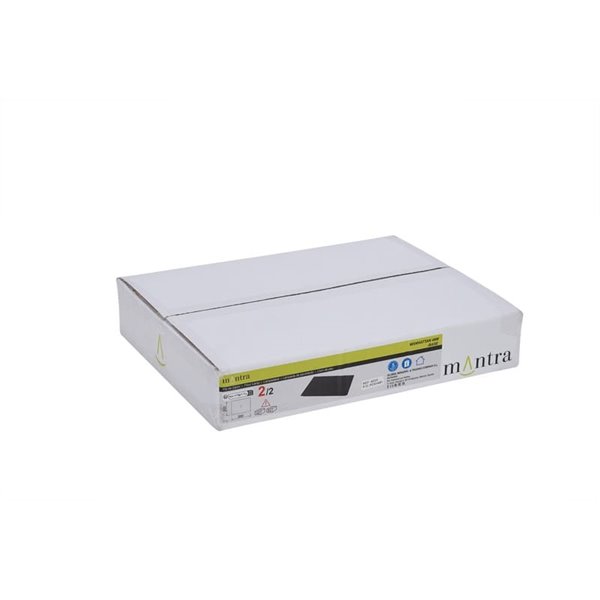 Luminária de chão LED moderna para sala de estar, modelo MANHATTAN, 200 cm, latão, dimerizável, 48 W, 5900 lúmens, 3000 K.