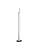 Lámpara de pie salón LED moderno 200cm MANHATTAN blanco, regulable, 48W, 5900Lm, 3000K
