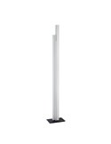 Lámpara de pie salón LED moderno 200cm MANHATTAN blanco, regulable, 48W, 5900Lm, 3000K