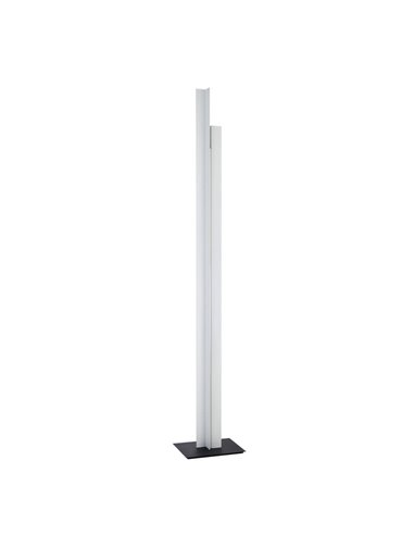 Lámpara de pie salón LED moderno 200cm MANHATTAN blanco, regulable, 48W, 5900Lm, 3000K
