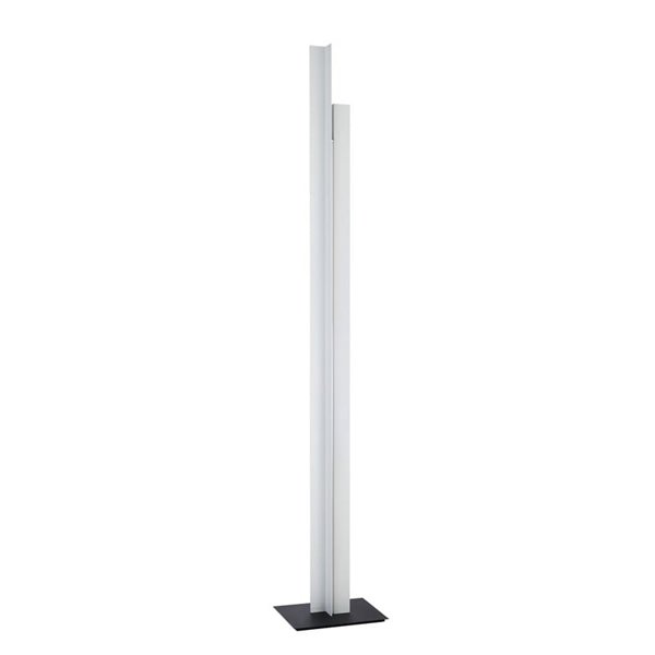 Lámpara de pie salón LED moderno 200cm MANHATTAN blanco, regulable, 48W, 5900Lm, 3000K