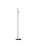 Lámpara de pie salón LED moderno 200cm MANHATTAN blanco, regulable, 48W, 5900Lm, 3000K