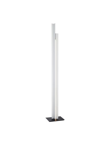 Lámpara de pie salón LED moderno 200cm MANHATTAN blanco, regulable, 48W, 5900Lm, 3000K