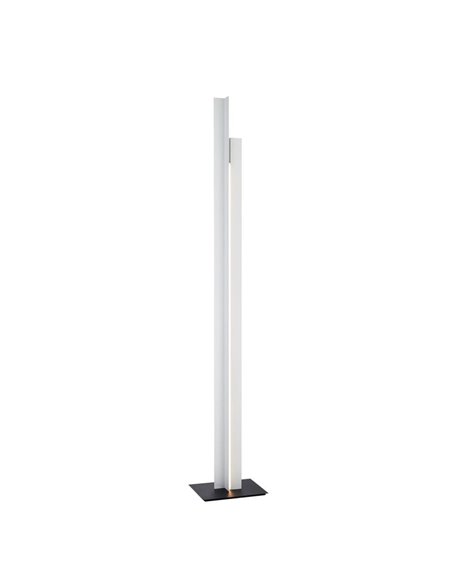 Lámpara de pie salón LED moderno 200cm MANHATTAN blanco, regulable, 48W, 5900Lm, 3000K