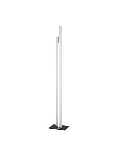 Lámpara de pie salón LED moderno 200cm MANHATTAN blanco, regulable, 48W, 5900Lm, 3000K