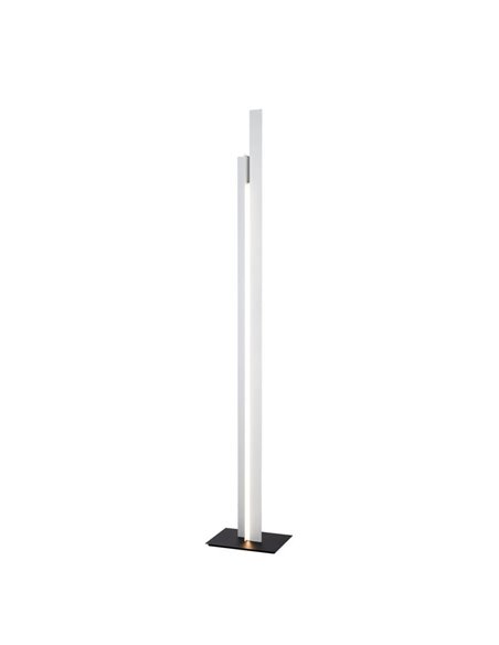 Lámpara de pie salón LED moderno 200cm MANHATTAN blanco, regulable, 48W, 5900Lm, 3000K