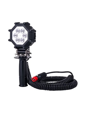 Faro de trabajo LED SLIM LRD 2986 con imán, enchufe mechero y accesorio vehículos especiales 23W 1800Lm