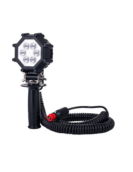 Faro de trabajo LED SLIM LRD 2986 con imán, enchufe mechero y accesorio vehículos especiales 23W 1800Lm