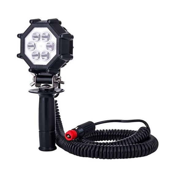 Faro de trabajo LED SLIM LRD 2986 con imán, enchufe mechero y accesorio vehículos especiales 23W 1800Lm