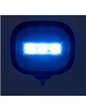 Faro de trabajo LED con luz de emergencia y estroboscópica LRD 3069 12/24V F-flash 1200Lm EMC R65