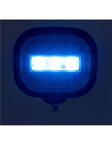 Faro de trabajo LED con luz de emergencia y estroboscópica LRD 3069 12/24V F-flash 1200Lm EMC R65