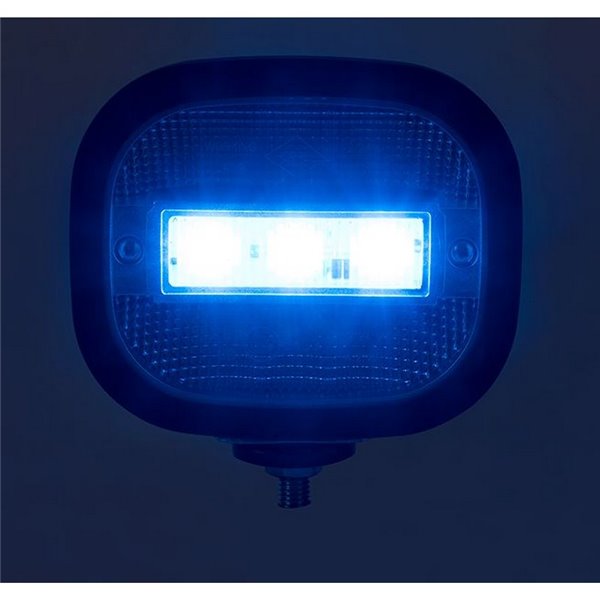 Faro de trabajo LED con luz de emergencia y estroboscópica LRD 3069 12/24V F-flash 1200Lm EMC R65