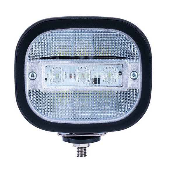 Faro de trabajo LED con luz de emergencia y estroboscópica LRD 3069 12/24V F-flash 1200Lm EMC R65