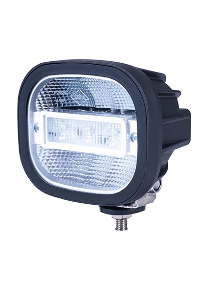 Faro de trabajo LED con luz de emergencia y estroboscópica LRD 3069 12/24V F-flash 1200Lm EMC R65