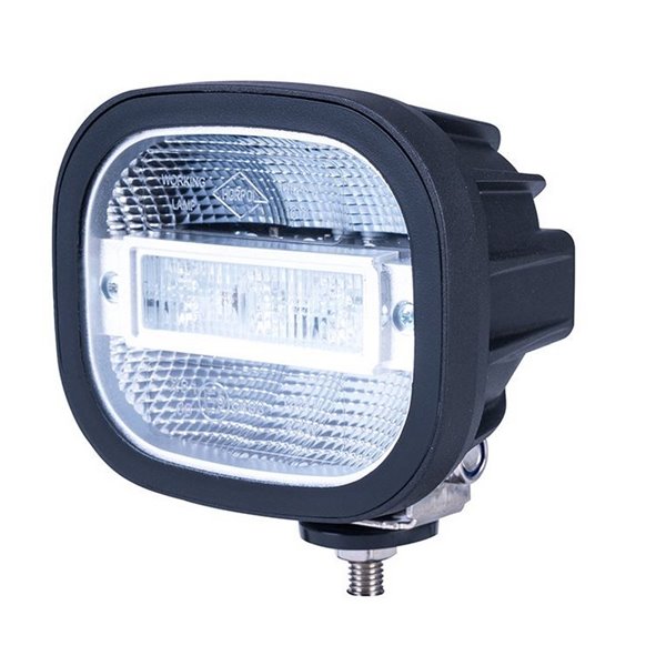 Faro de trabajo LED con luz de emergencia y estroboscópica LRD 3069 12/24V F-flash 1200Lm EMC R65