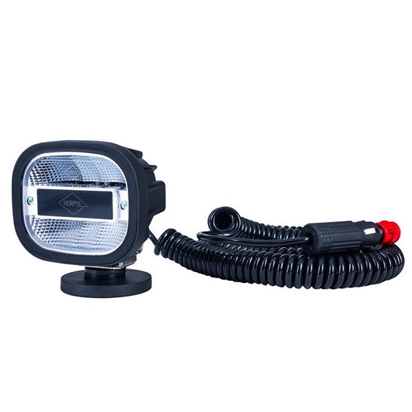 Faro LED de trabajo con imán y enchufe mechero LRD 3070 soporte inclinable y base magnética 12/24V IP68