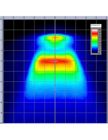 Lampe de travail LED avec aimant et prise allume-cigare LRD 3070, support inclinable et base magnétique 12/24 V IP68